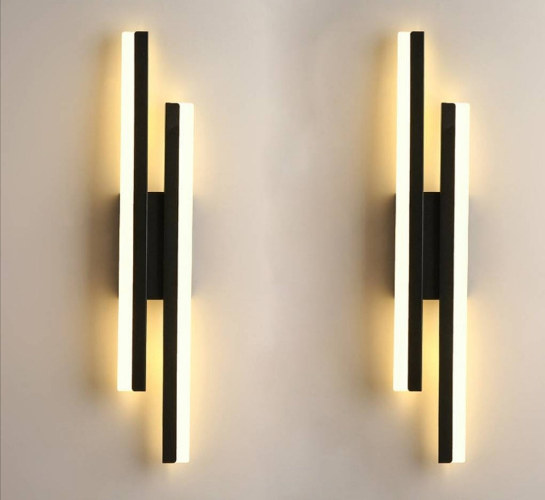 Pack 2 Lamparas Aplique Pared  Interior 16 W