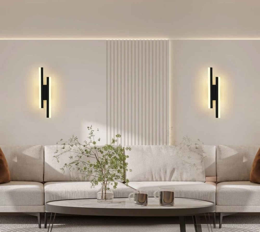 Pack 2 Lamparas Aplique Pared  Interior 16 W