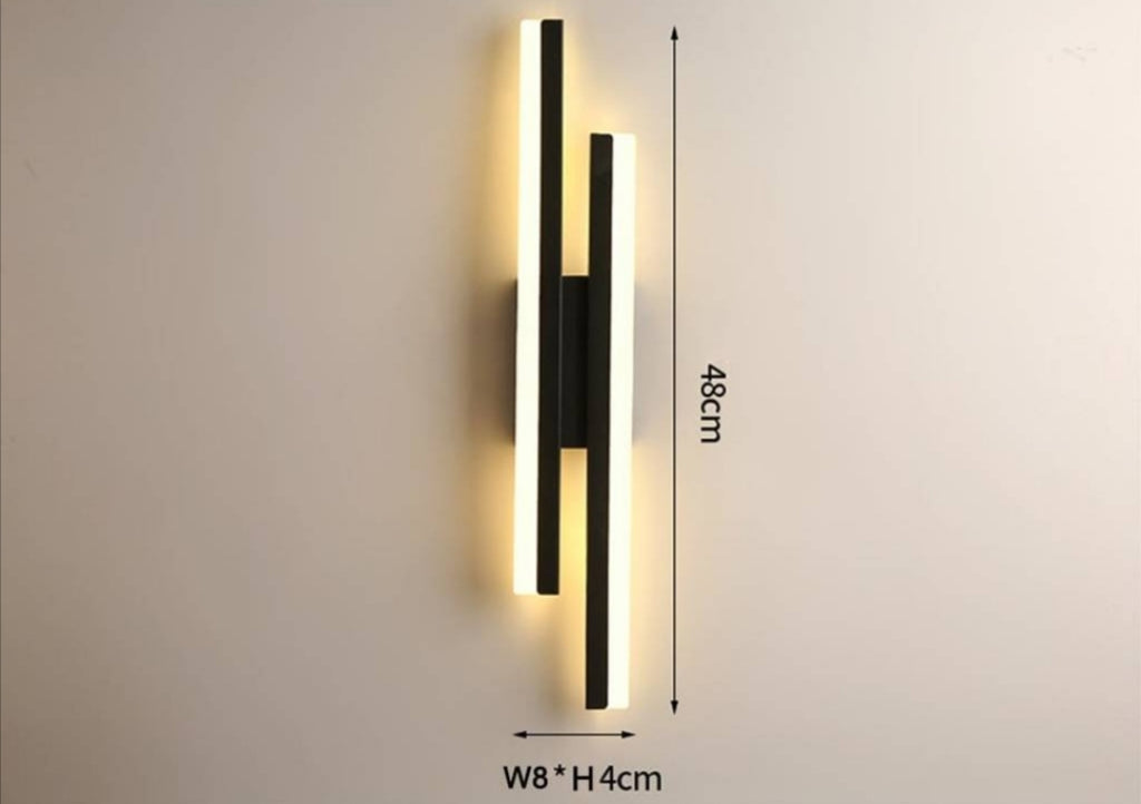 Pack 2 Lamparas Aplique Pared  Interior 16 W