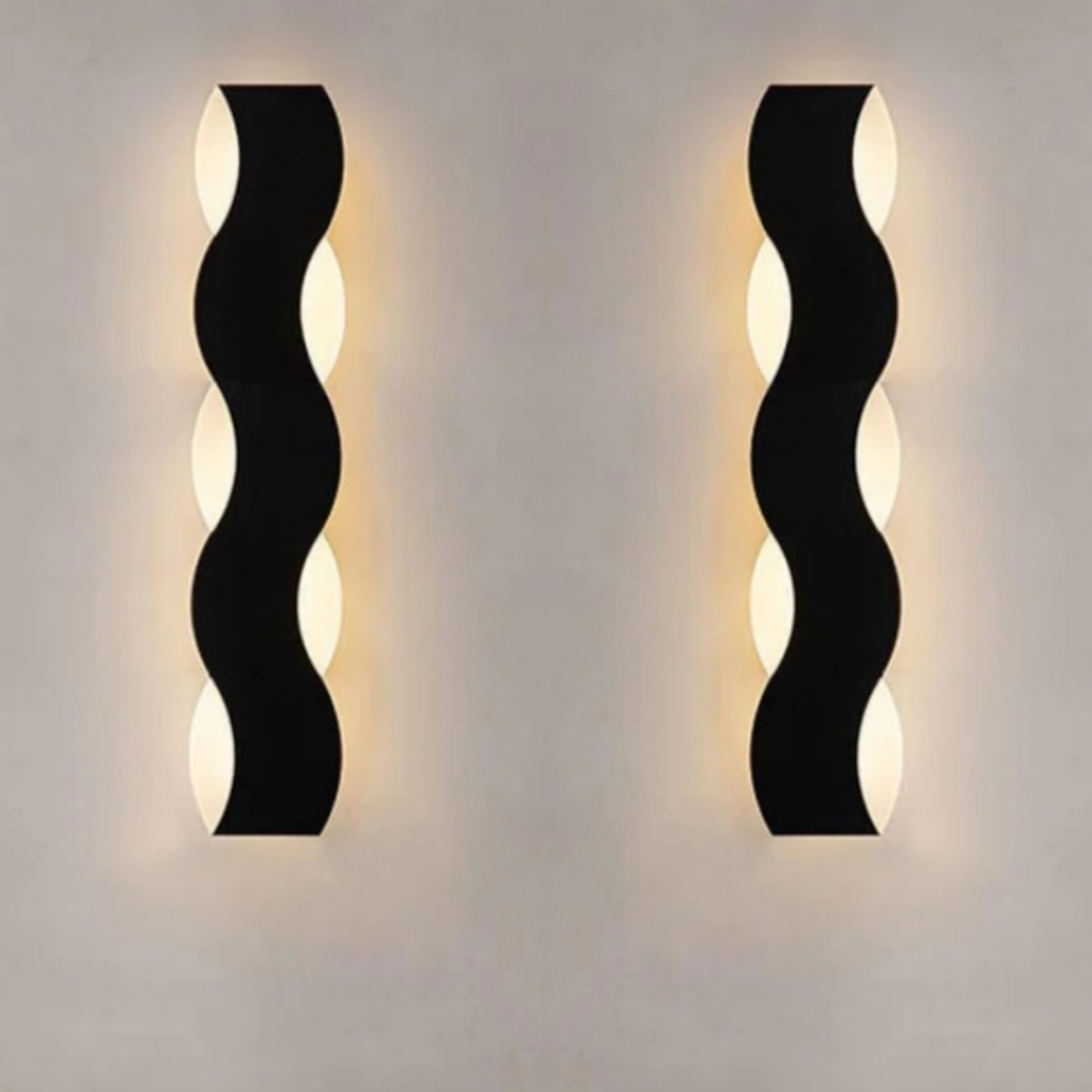 Pack 2 Lamparas Aplique Pared Led 3 Tonos