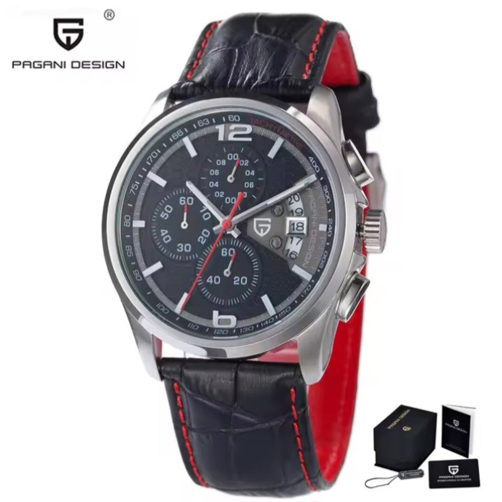 Reloj Pagani Cronografo Tornato Cuarzo Cristal de Zafiro