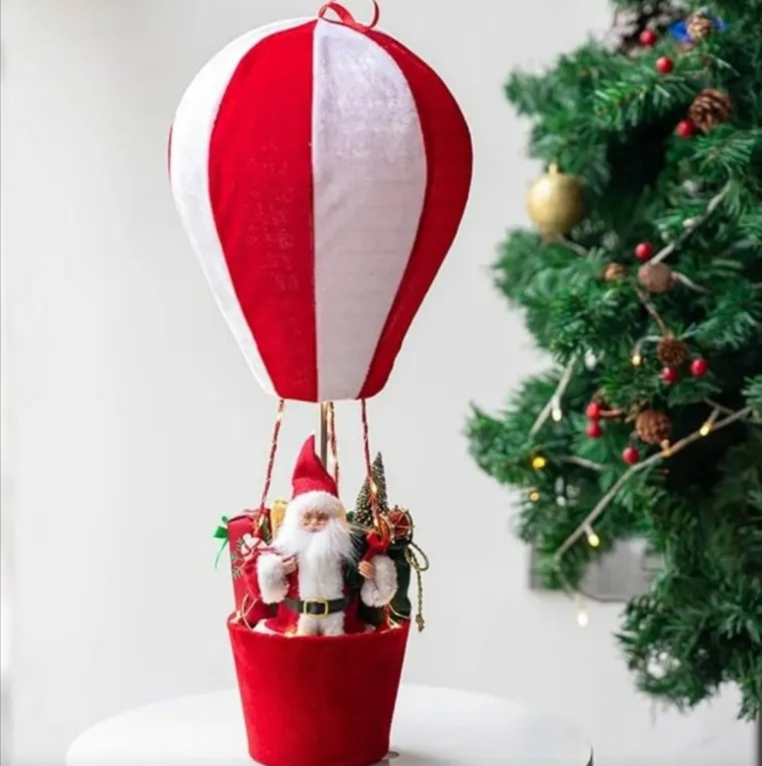Viejo Pascuero En Globo Aerostático 150 Cm Micropolar