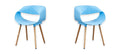 PACK 2 SITIAL  NORDIC COLOR CELESTE