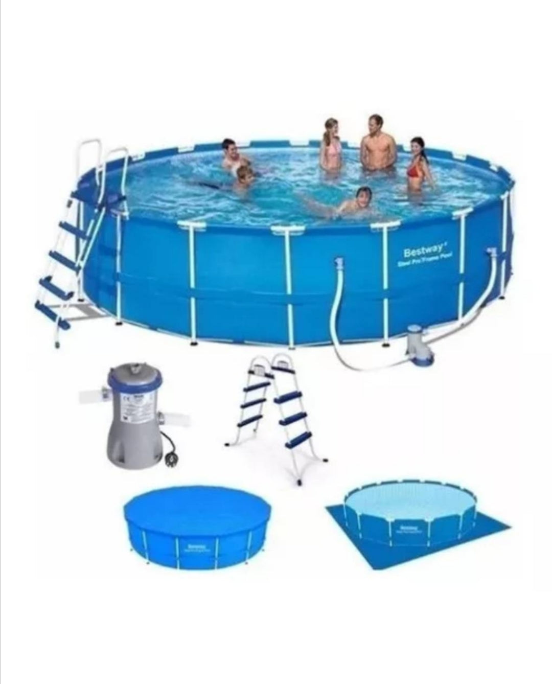 Piscina Estructural Bestway 457 x 91 cm - 12627 L