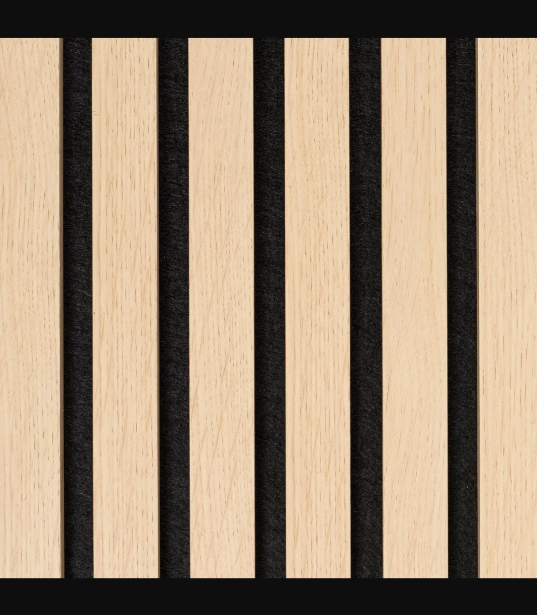 Pack 4 Paneles Acústicos Wall Panel 240 x 60 CM Natural