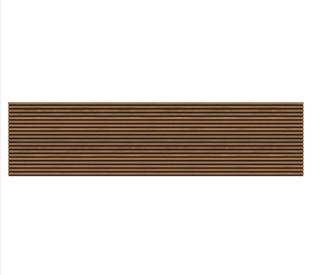 Pack 4 Paneles Acústicos Wall Panel 240 x 60 CM Café