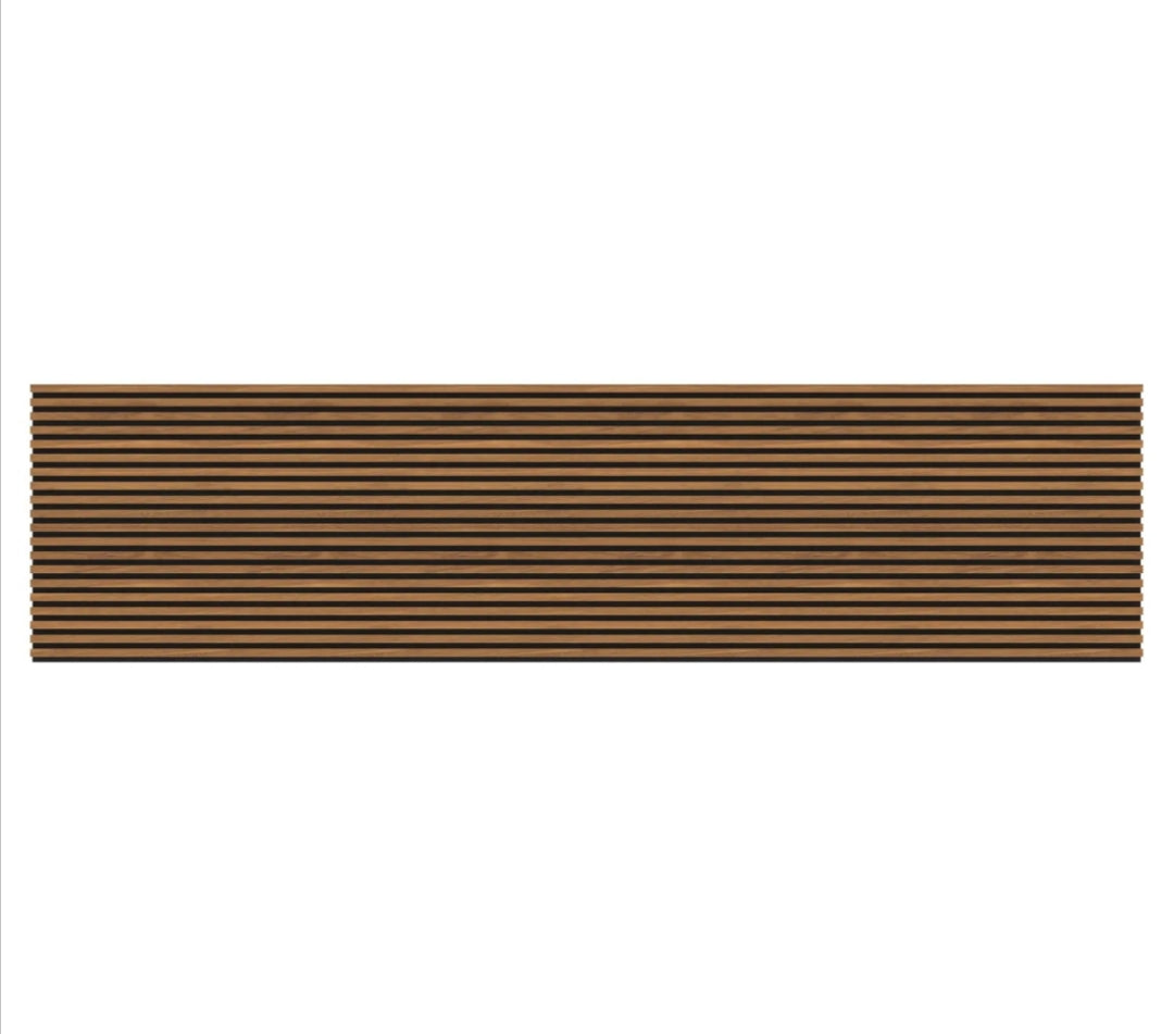 Pack 4 Paneles Acústicos Wall Panel 240 x 60 CM Café