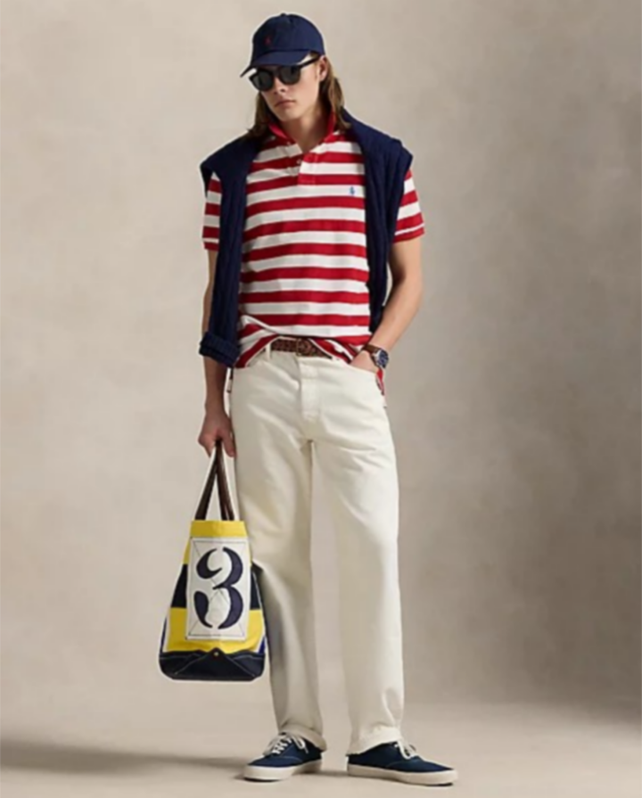 Polo Ralph Lauren Custom Slim Fit Piqué Talla M