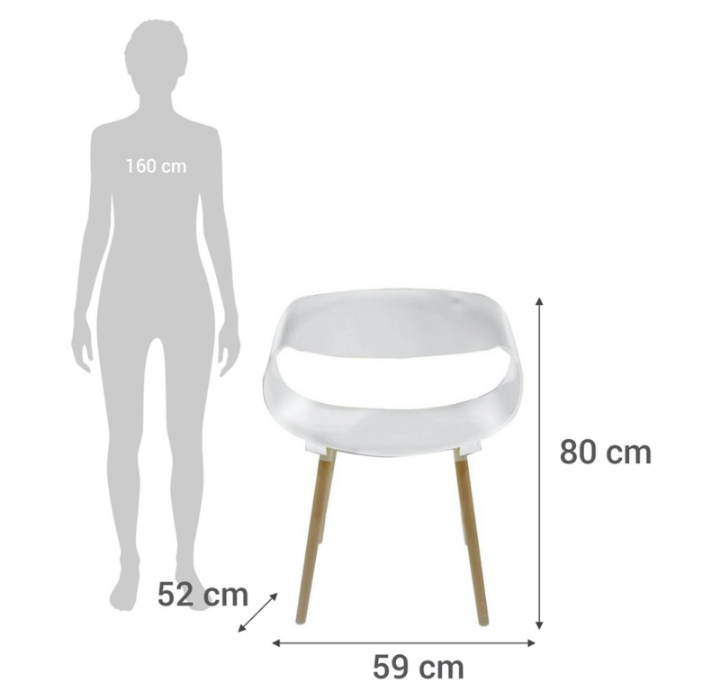 PACK 2 SITIAL  NORDIC COLOR BLANCO