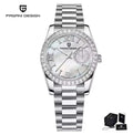 Reloj Pagani Design Dama Cuarzo c/ Incrustaciones  Cristal de Zafiro