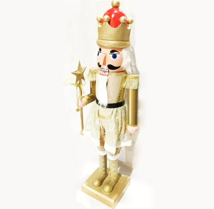 Cascanueces Musical  Gigante Soldado 115 Cm Luces y Movimiento