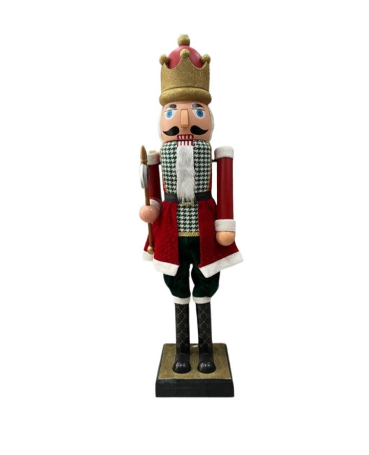 Cascanueces Musical  Gigante Soldado 160 Cm Luces y Movimiento