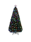 Arbol de Navidad 180 CM con Luces Led Colores Canadá Verde