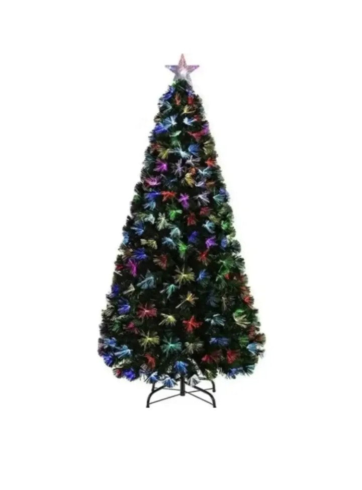 Arbol de Navidad 180 CM con Luces Led Colores Canadá Verde