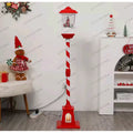 Faro de Navidad 160 cm Nieve y Música Letrero Variados